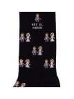 Socksandco Socken mit Bräutigam Design und Detail Ich bin der Bräutigam in Schwarz
