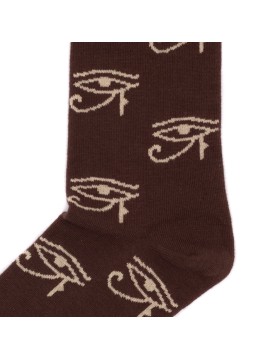 Brown Horus unisex socks