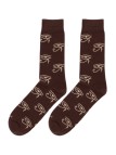 calcetines unisex horus marrón