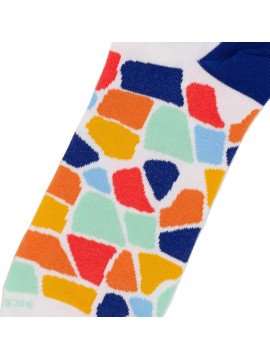 Chaussettes Socksandco Trencadis invisibles Chaussettes