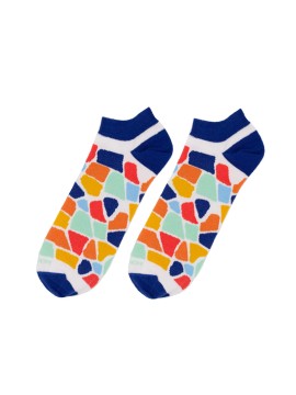 Chaussettes Socksandco Trencadis invisibles Chaussettes