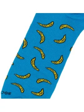 Socksandco Invisible Sock Türkis Bananen