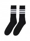 Casual sport black white bands